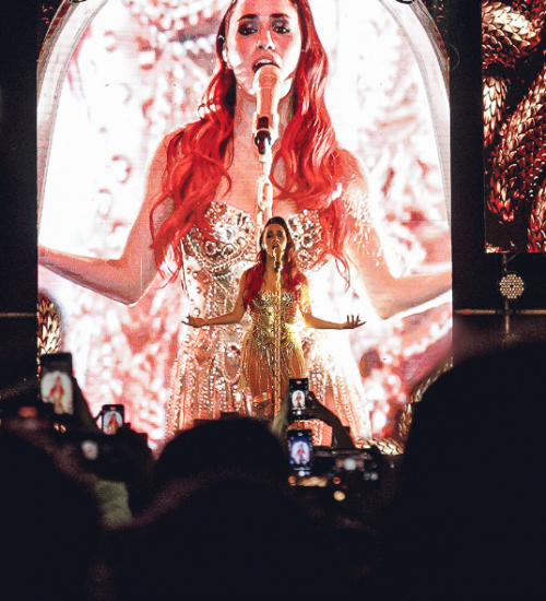 Lali thrilled everyone with the “Discipline Tour”