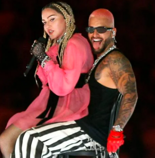 Maluma had a very special meeting with Madonna