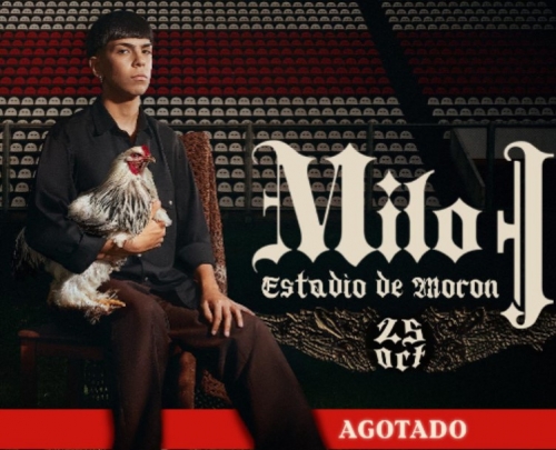 MIlo J sold out his first stage and didn’t hide his excitement at having achieved it