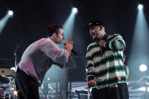 Wos and Aczino shared the stage again