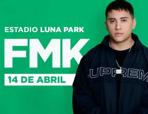 FMK announces its first show at the mythical Luna Park