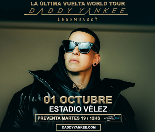 Daddy Yankee in Argentina: ticket sales, prices and where to get them