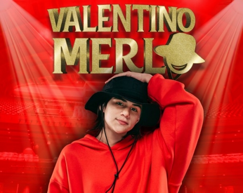 Valentino Merlo arrives for the first time at the Gran Rex Theater