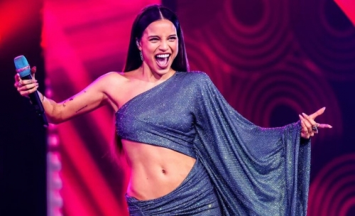 Emilia had an unforgettable night before the Latin Grammys