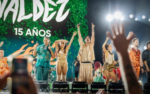 Delio Valdez celebrated another birthday in front of more than 25 thousand people in Ferro