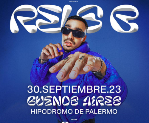 Rels B arrives in Argentina and performs at the Palermo Hippodrome