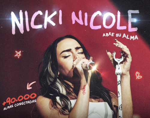 Nicki Nicole surprises her fans in Argentina