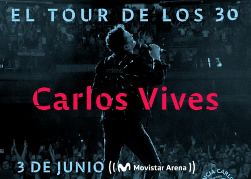 Carlos Vives has confirmed his return to Argentina: when are the tickets sold out?