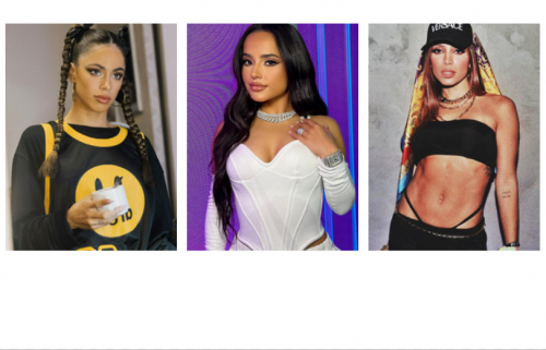 Tini, Becky G and Anitta prepare for the premiere of “La Loto”
