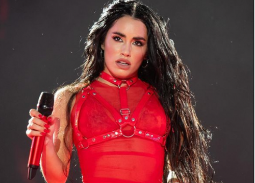 Lali shone in front of more than 250,000 people during her European tour