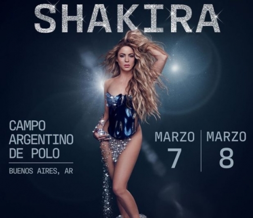 Shakira sold out all tickets for both dates at Argentina Polo Field