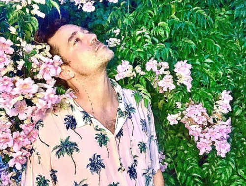 Chano and his first photo a month after his hospitalization