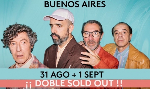 Cuarteto de Nos has sold out its tickets for its shows at the Arena
