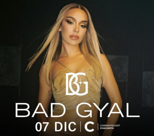 Bad Gyal arrives in Argentina to give an unforgettable show