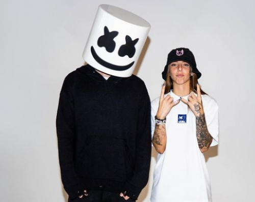 Marshmello presents Young Miko in “Tempo”