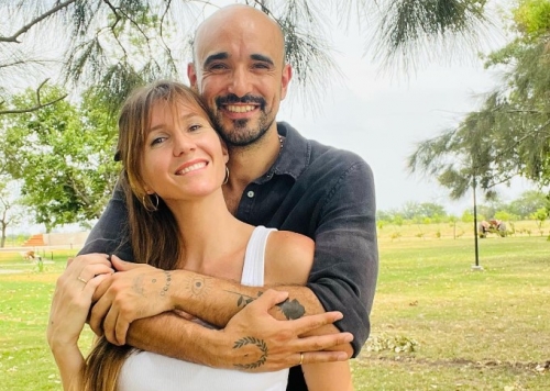 Abel Pintos was a father again: Rosario was born and the singer has already shared his first photo