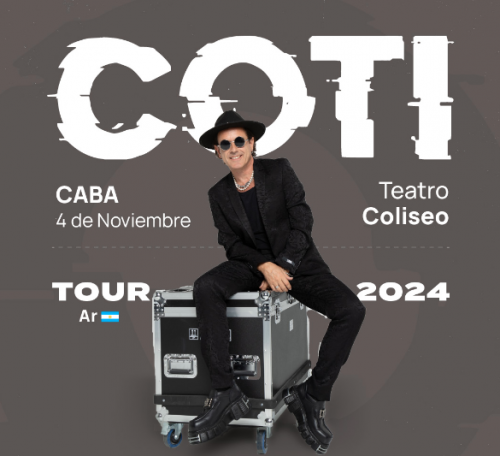 Coti and the Brillantes arrive at the Teatro Coliseo in Buenos Aires