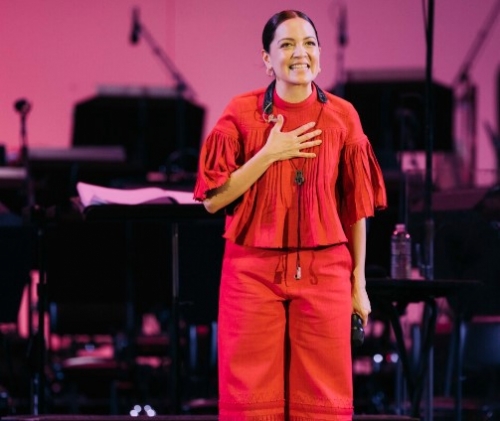 Natalia Lafourcade rocked the legendary Hollywood Bowl in Las Vegas