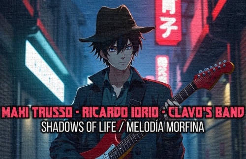 Maxi Trusso “merges” his style with the rock of Ricardo Iorio in “Shadows of Life / Morfina Melody”