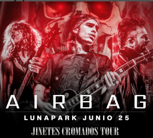 Airbag presented “Volver a Casa”, their new single, before the shows at Luna Park