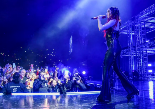 Lali made Luna Park dance with her “Discipline Tour”