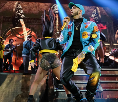 Anuel AA broke it on his second visit to Argentina