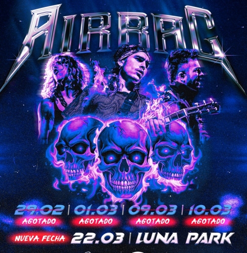 Airbag exhausted and fifth date added at Luna Park Airbag exhausted and fifth date added at Luna Park