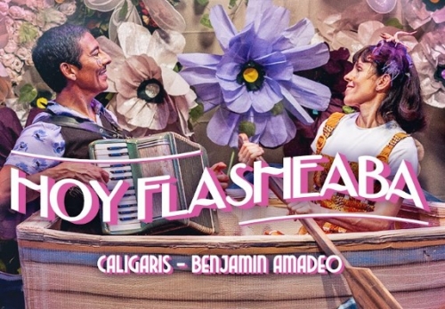 Los Caligaris and Benja Amadeo present “TODAY FLASHABA”
