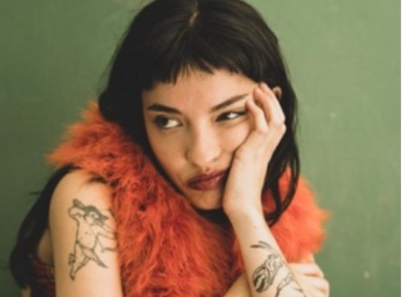 Juana Rozas arrives at the Niceto Club to present her new album