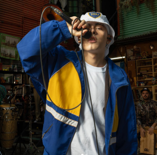 Trueno presented his Tiny Desk Home Concert by La Boca